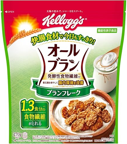 Amazon.co.jp: ケロッグ オールブランブランリッチ大容量 400g 小麦